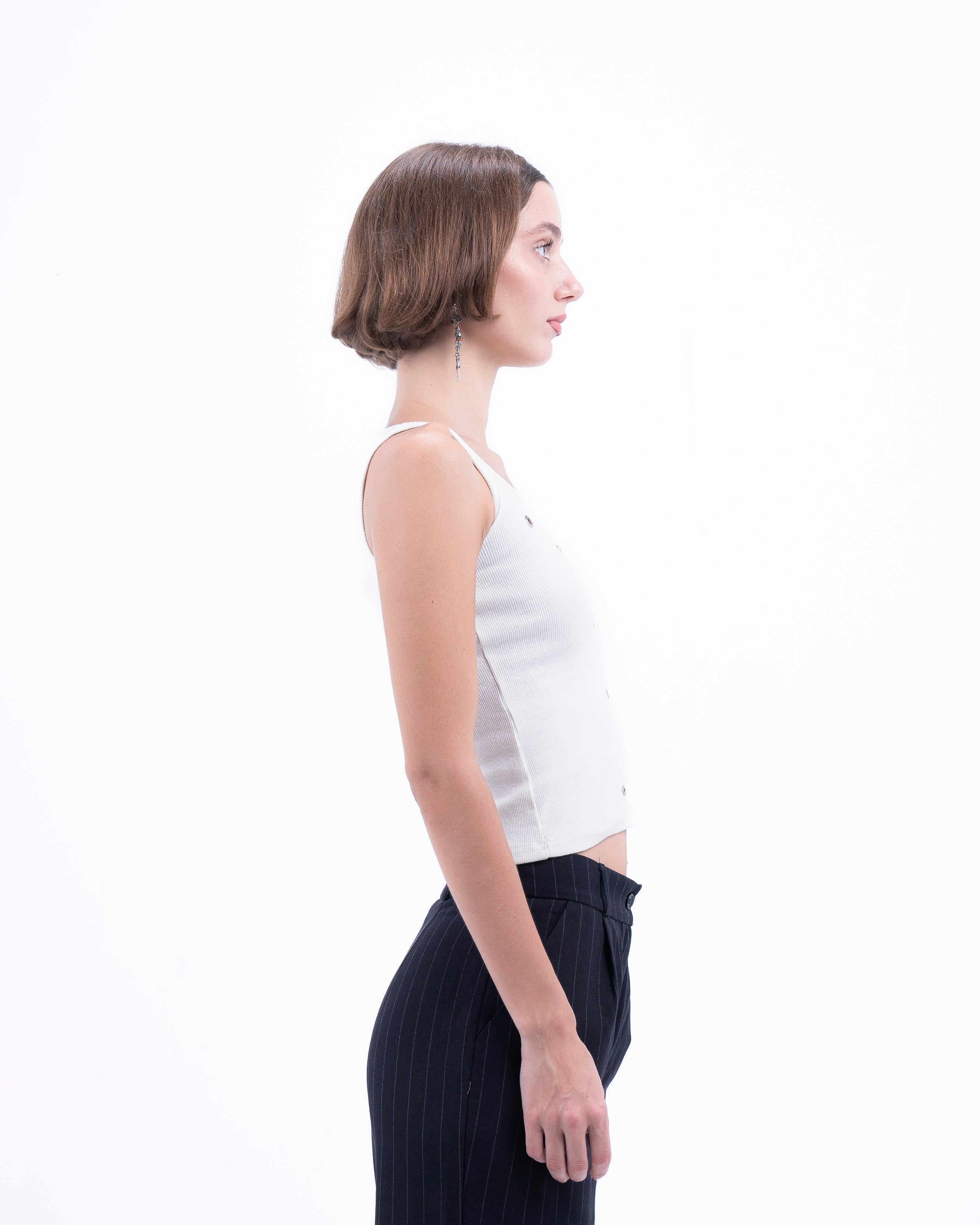 Eyelets Tank Top