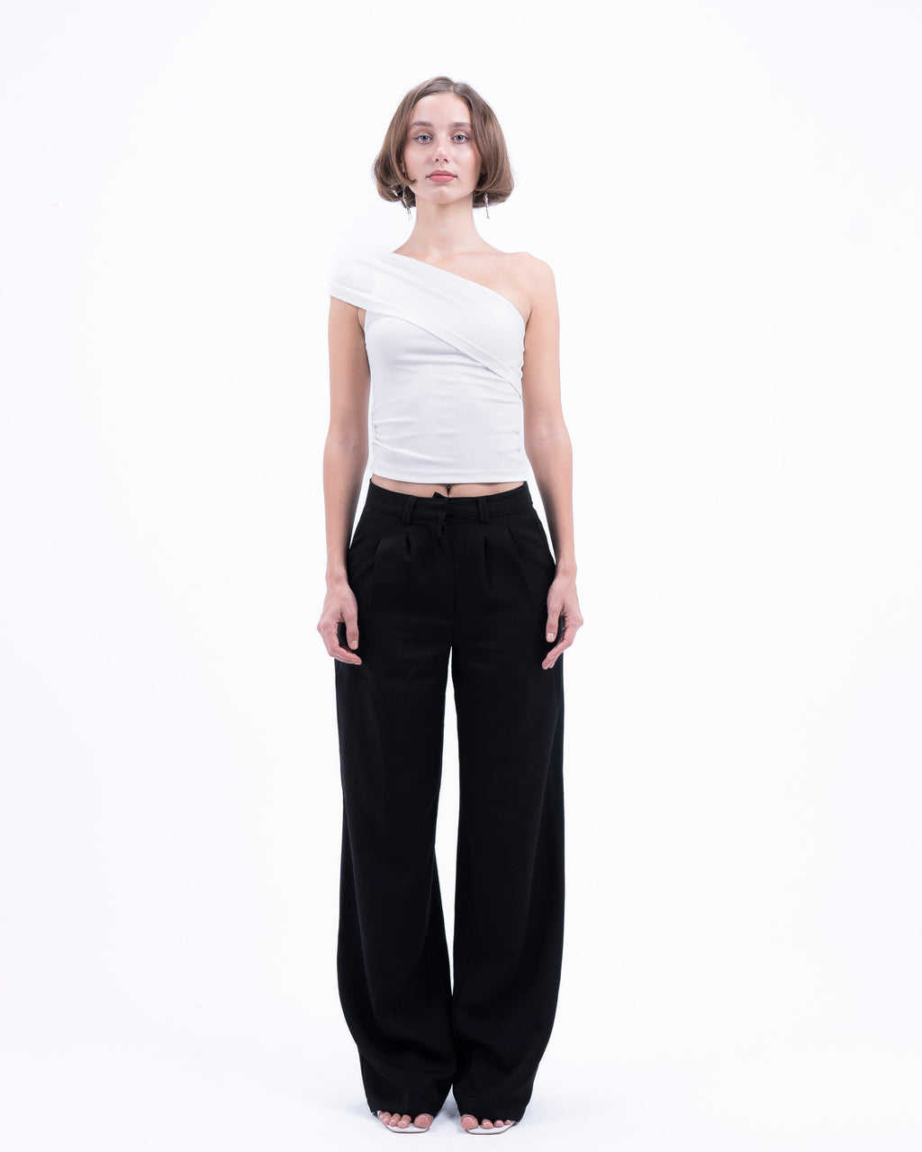 Asymmetrical One-Shoulder Top