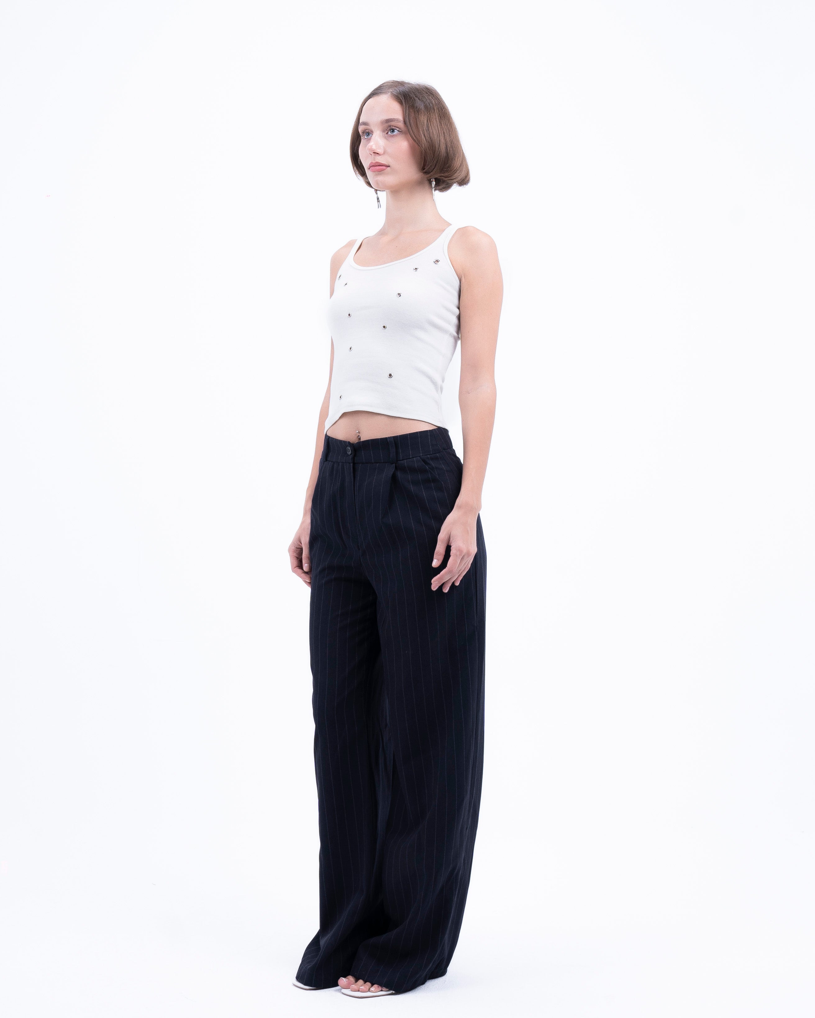 Eyelets Tank Top