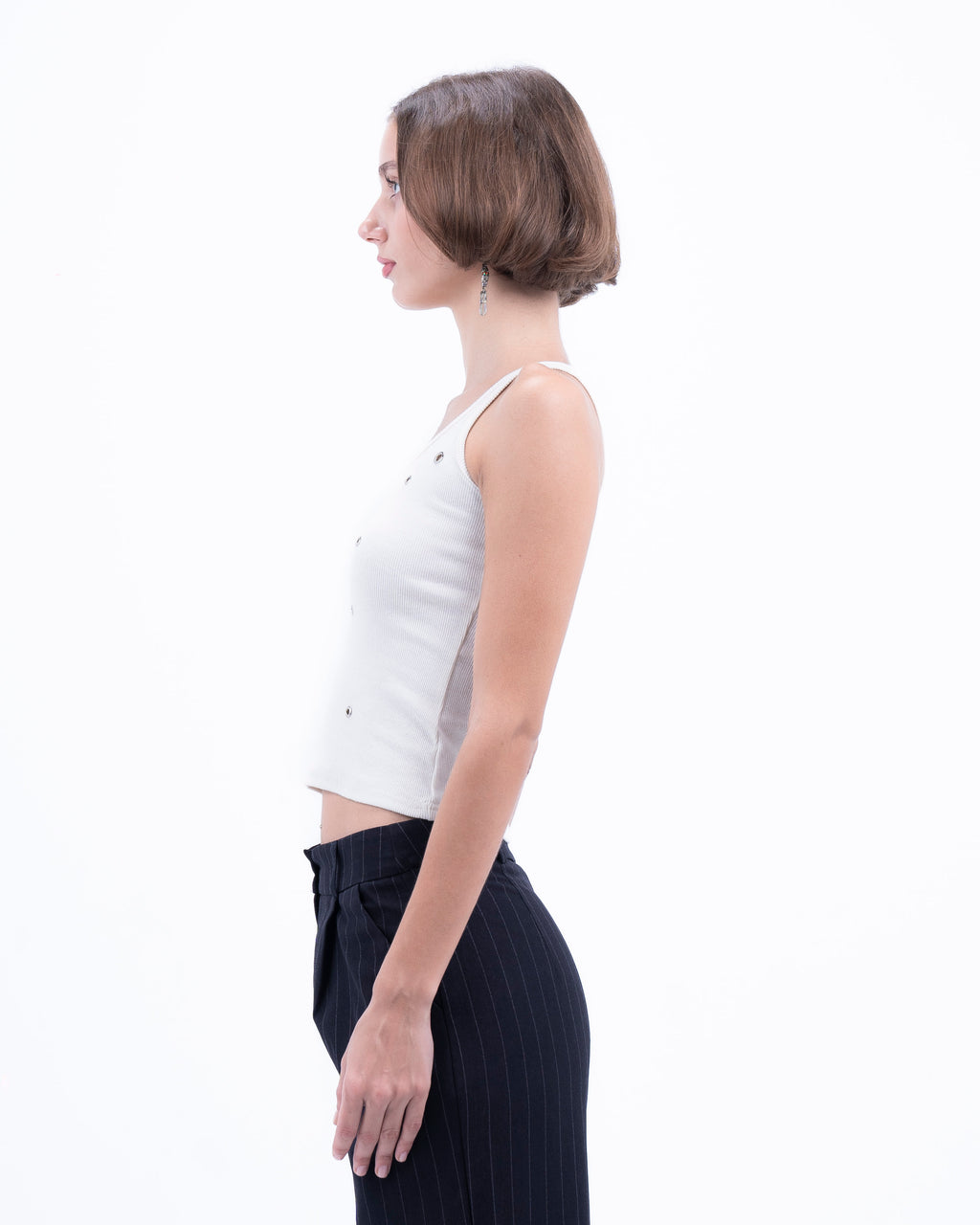 Eyelets Tank Top