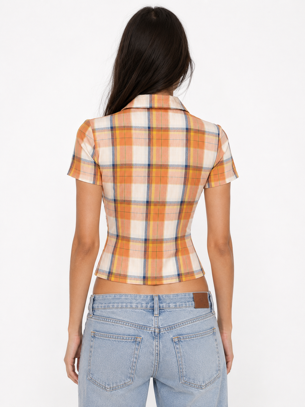 Fitted Short-Sleeve Top
