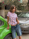 Fitted Short-Sleeve Top