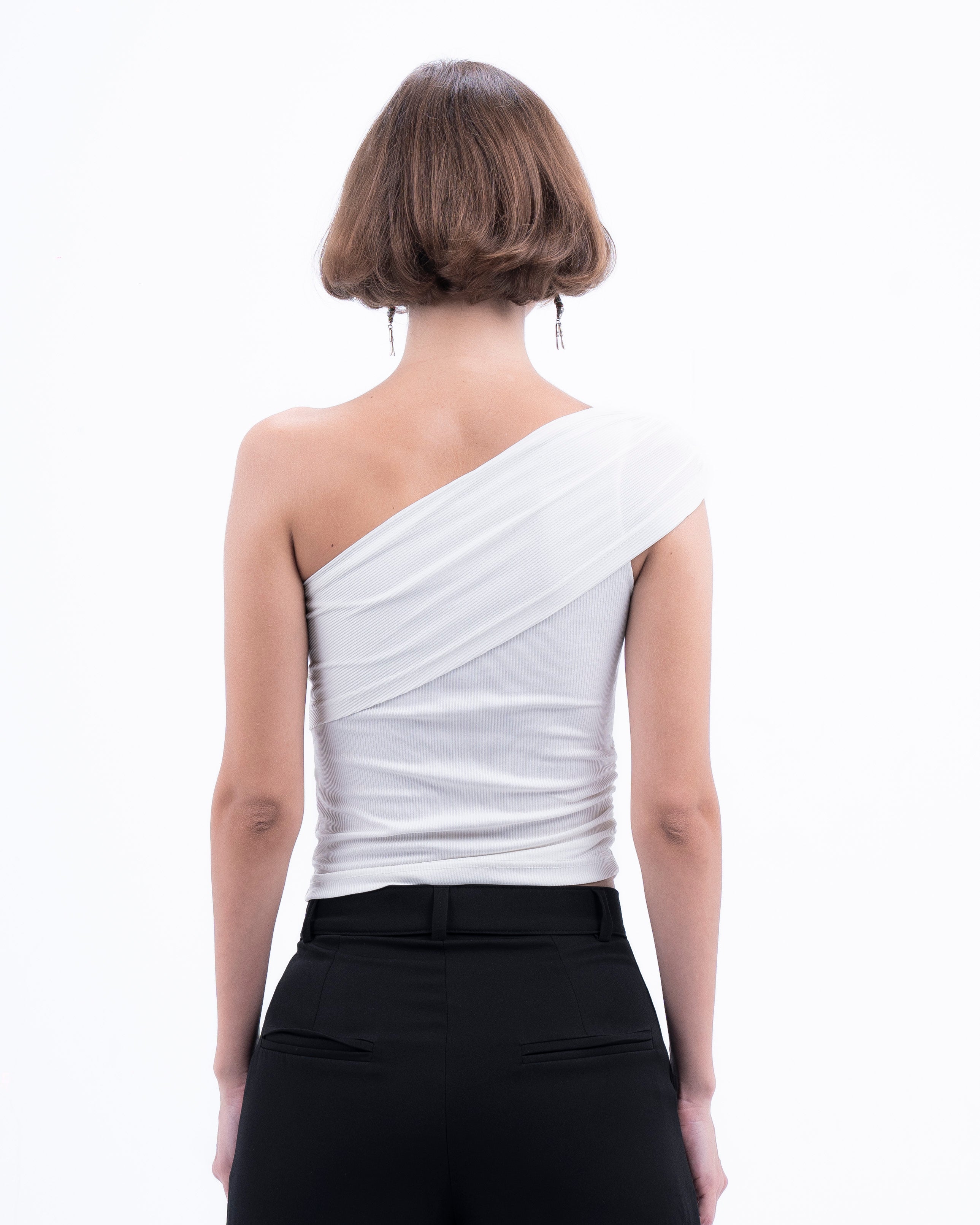 Asymmetrical One-Shoulder Top
