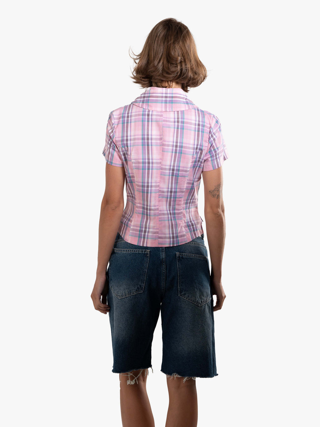 Fitted Short-Sleeve Top